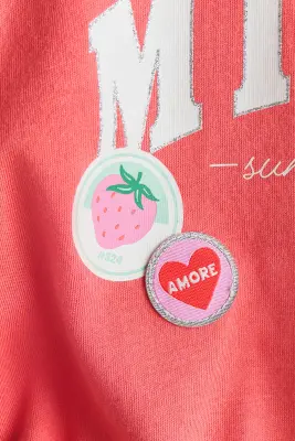 T-shirt avec motifs - Rouge clair/Milano — photo 2
