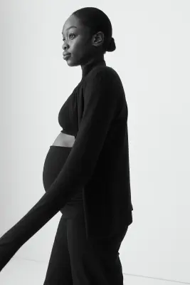 MAMA Veste de sport zippée - Noir — photo 1