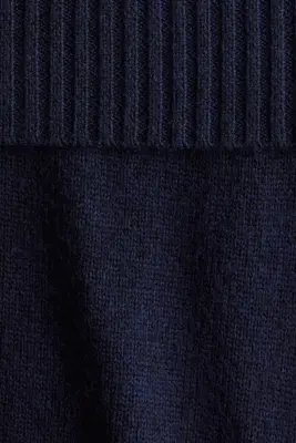 Pantalon de yoga en maille - Bleu marine — photo 3