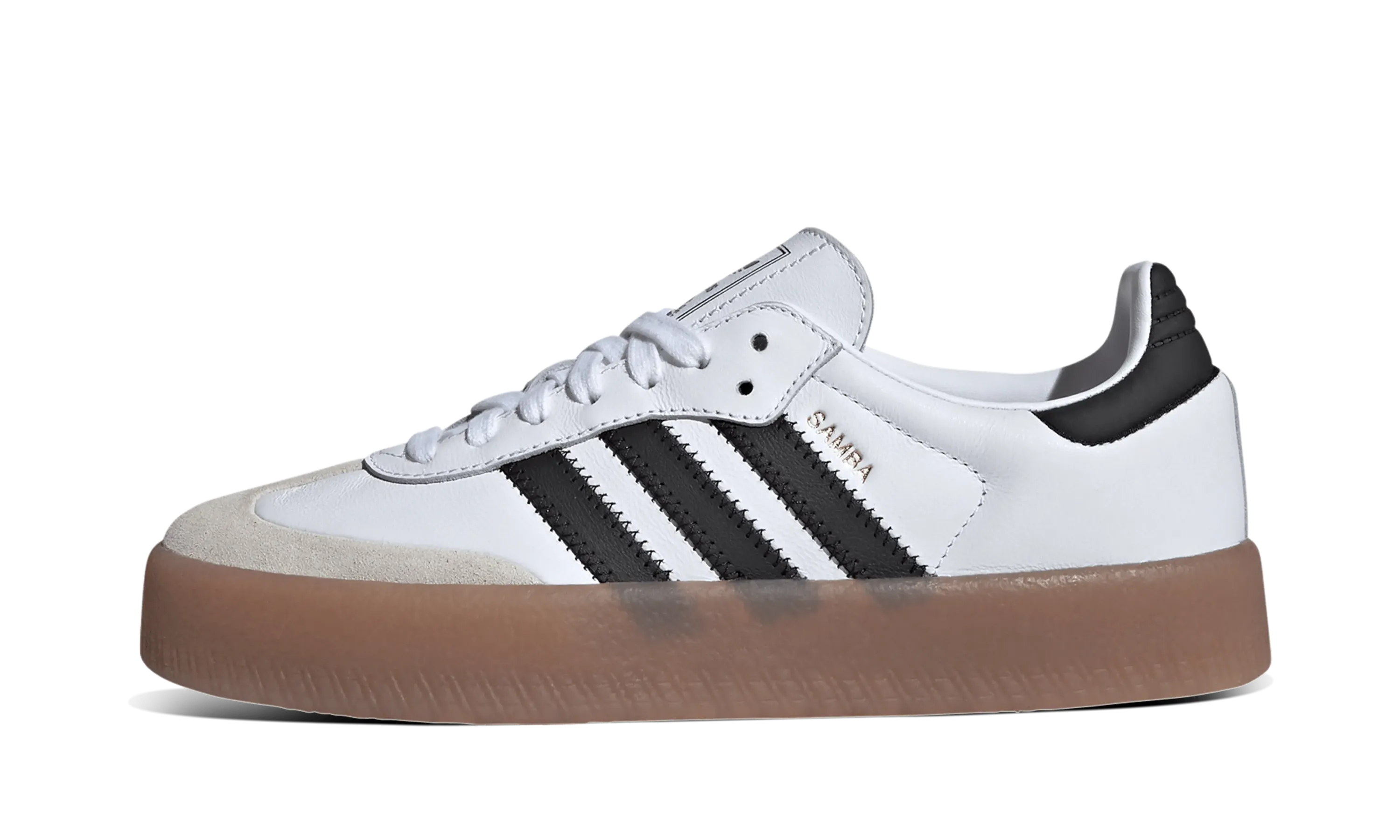 Adidas Mujer Sambae Cloud White Metallic Gold