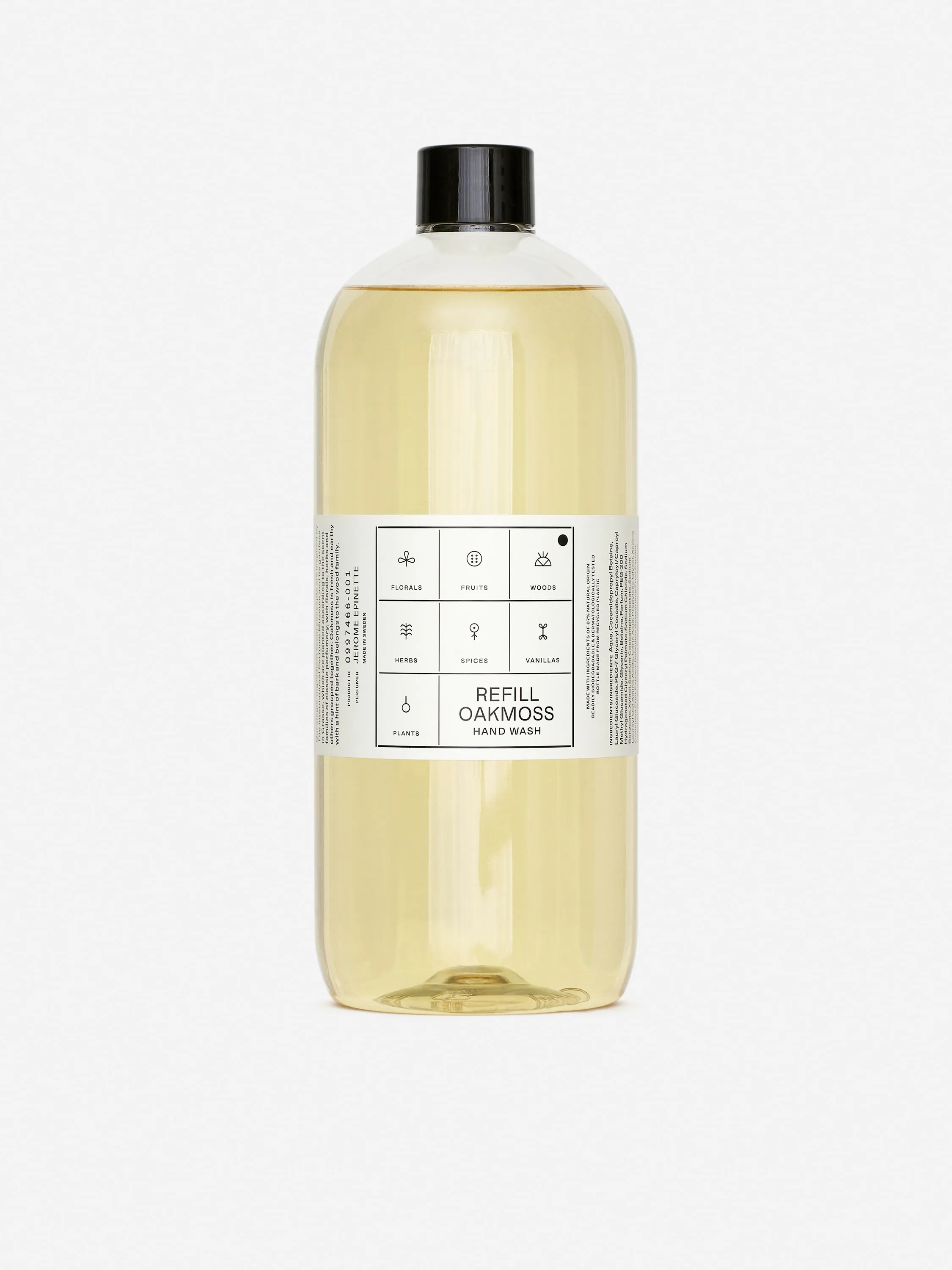 Recharge savon 1 000 ml - Mousse de chêne
