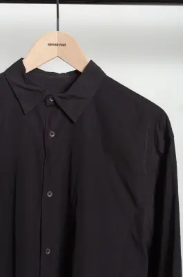 Comoli – Black COMOLI Shirt E03-02008 – BLACK — photo 2