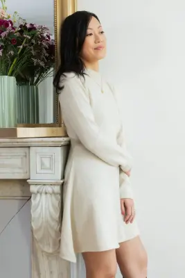 Robe Emmanuelle - écru — photo 2