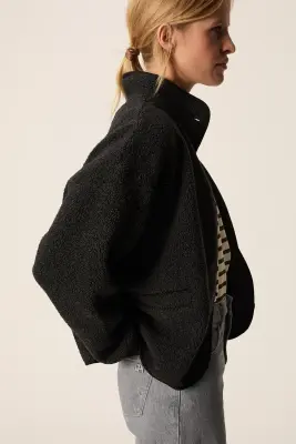 Veste maille Zlavina Anthracite — photo 2