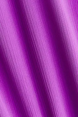 Robe volantée à effet froissé - Violet — photo 4