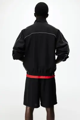 Short de football Relaxed Fit - Noir/Lotto — photo 3