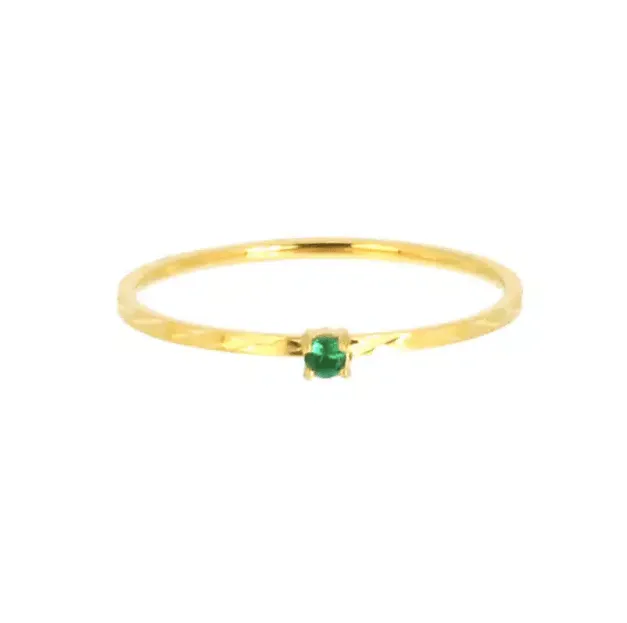 Bague Chiara, cristal vert