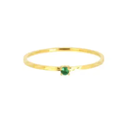 Bague Chiara, cristal vert — photo 1