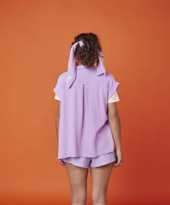 Graine – Chemise Sans Manche Mauve — photo 2