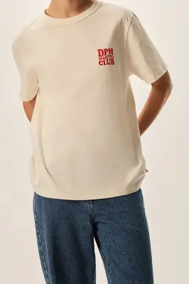 Tee-shirt Jerem Creme — photo 4