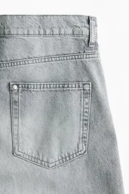 Baggy Barrel Jeans - Gris denim clair — photo 4
