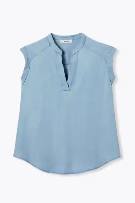 Blouse en lyocell Femme — photo 1