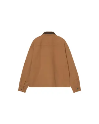 Prescott Shirt Jac Hamilton Brown Tobacco Garment Dyed — photo 2