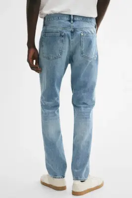 Slim Jeans - Bleu denim clair — photo 3
