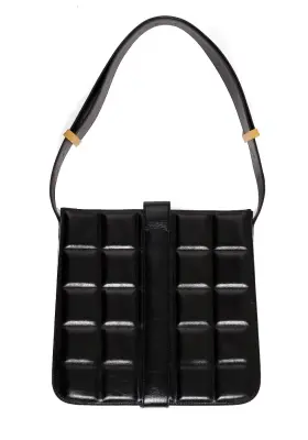 Sac en cuir noir matelassé fermoir doré Prix boutique 3150€ — photo 5