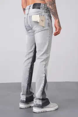 JEAN FLARE LL2000259 - GREY — photo 2