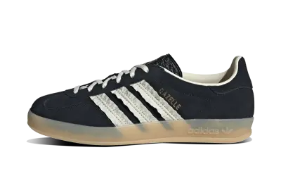 Adidas Gazelle Indoor Core Black Cream White Gum — photo 1