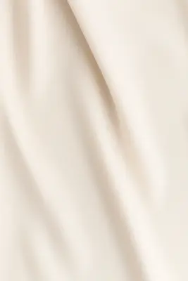 Chemise loose en twill - Beige clair — photo 4