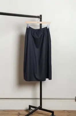 Sofie D’Hoore – SYNNE A-line Skirt With Side Pocket – CHARCOAL MELANG — photo 4