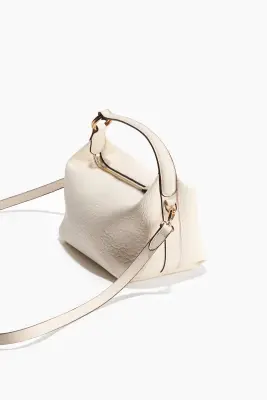 Sac crossbody - Crème — photo 1