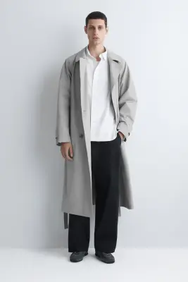 CHEMISE OXFORD EN COTON - BLANC — photo 1