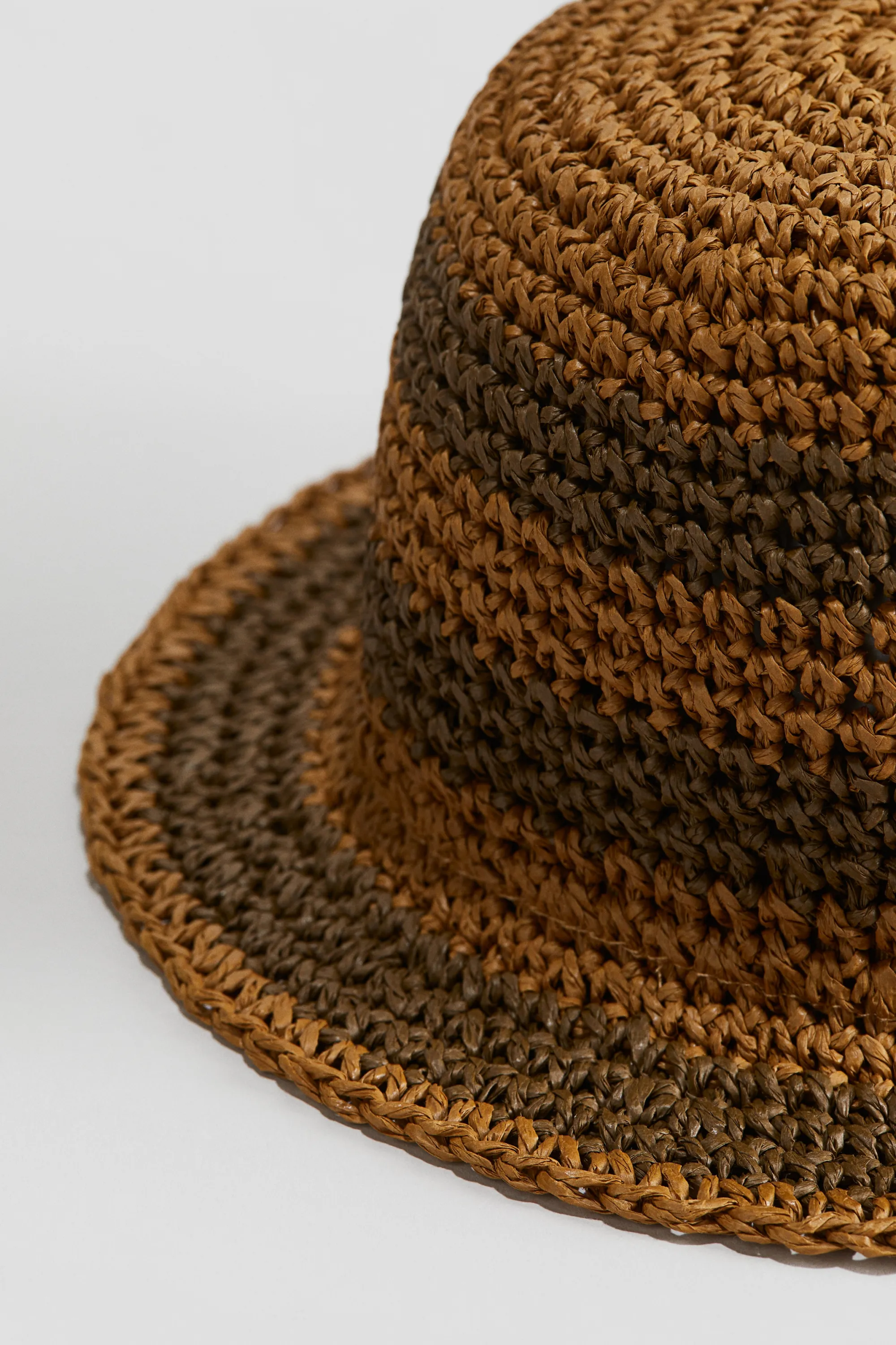 Straw hat - Marron/rayé