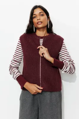 Gilet zippé sans manches — photo 2