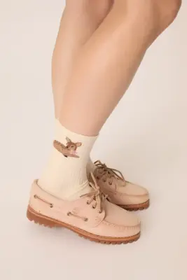 Chaussettes Oasis Creme — photo 3