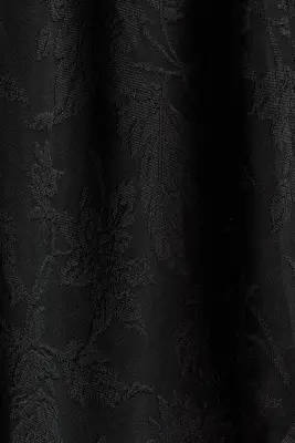 Top bandeau en jersey jacquard - Noir — photo 3
