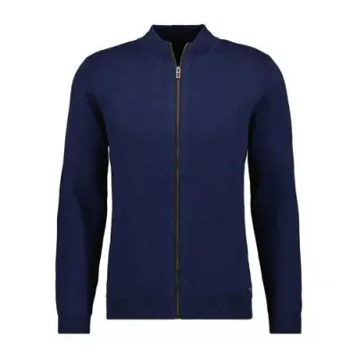 RAGMAN GILET GRANDE LONGUEUR Marine — photo 1