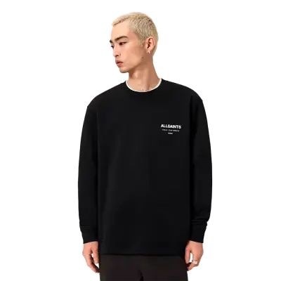 ALLSAINTS Underground Relaxed Fit Crew Neck Sweatshirt — photo 3