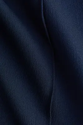 Pantalon barrel en jersey - Bleu marine — photo 3