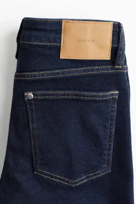 Skinny Regular Ankle Jeans - Bleu denim foncé — photo 2