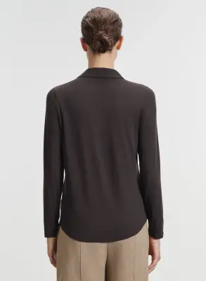Chemise en viscose et élasthanne — photo 2
