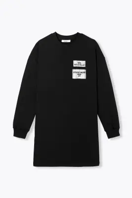 Robe sweat-shirt Femme
