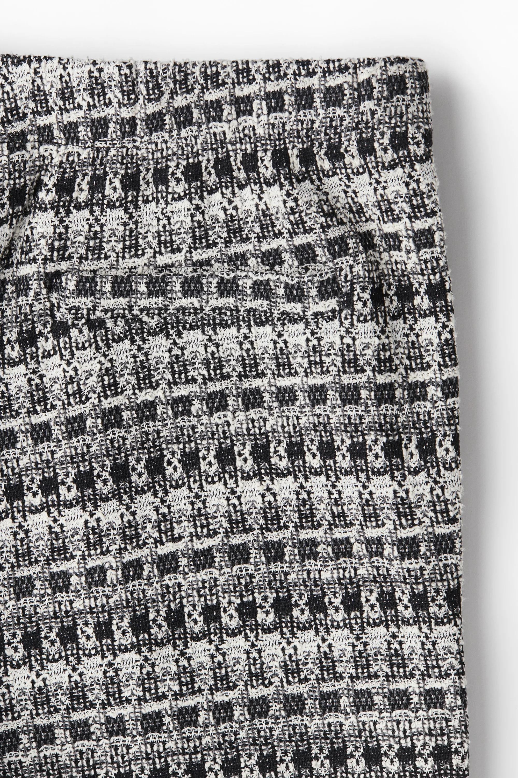 Short texturé Regular Fit - Noir/motif