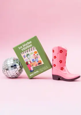 Mini puzzle 100 pièces Le lèche vitrine – Jour Férié
