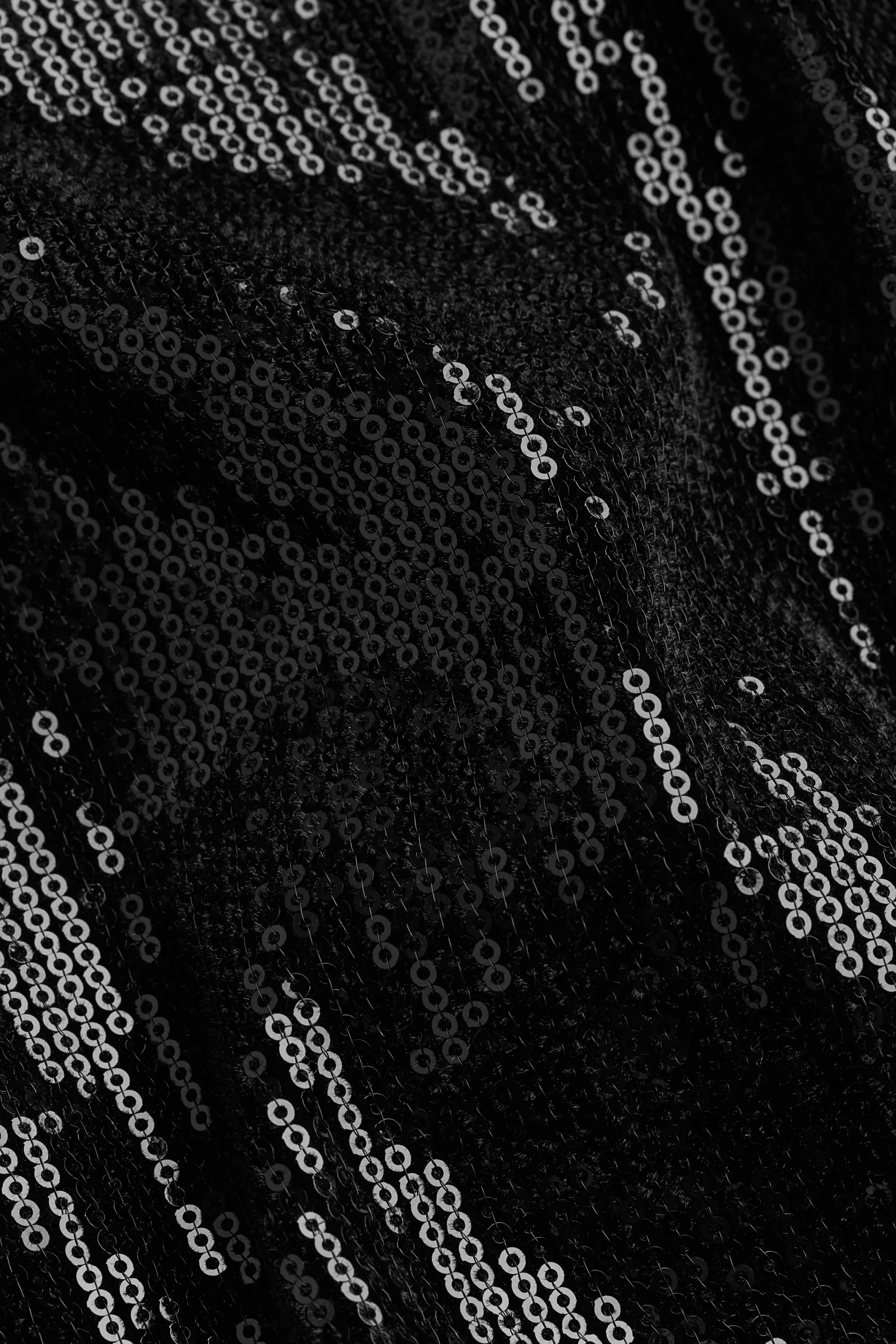 Blouse à sequins - Noir