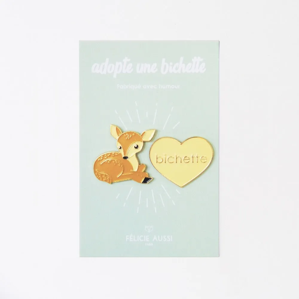 Pin's duo (au choix) – Félicie Aussi