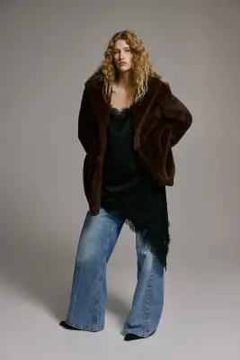 Manteau - Marron foncé — photo 2