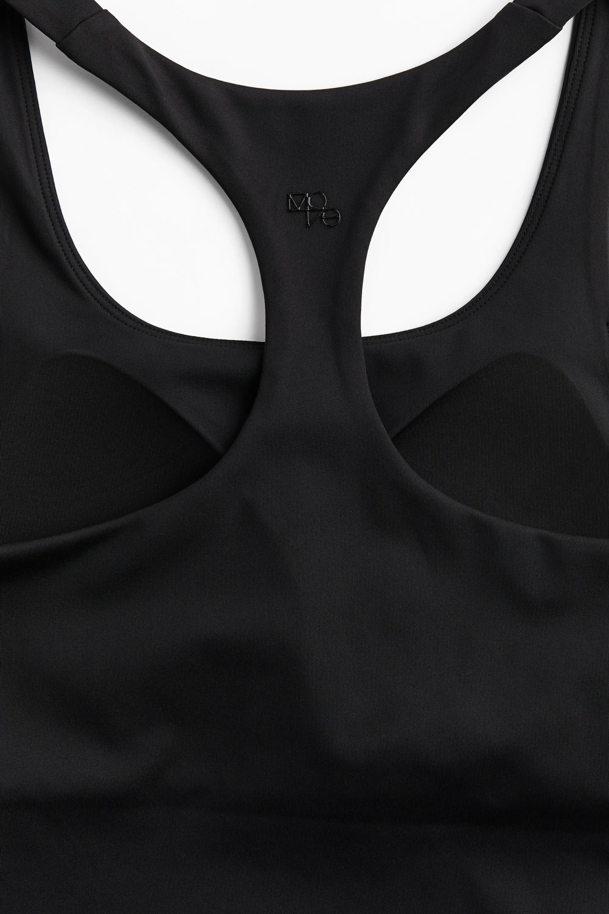 Top de sport DryMove™ avec soutien-gorge intégré - Noir