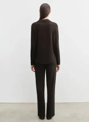 Chemise en viscose et élasthanne — photo 2