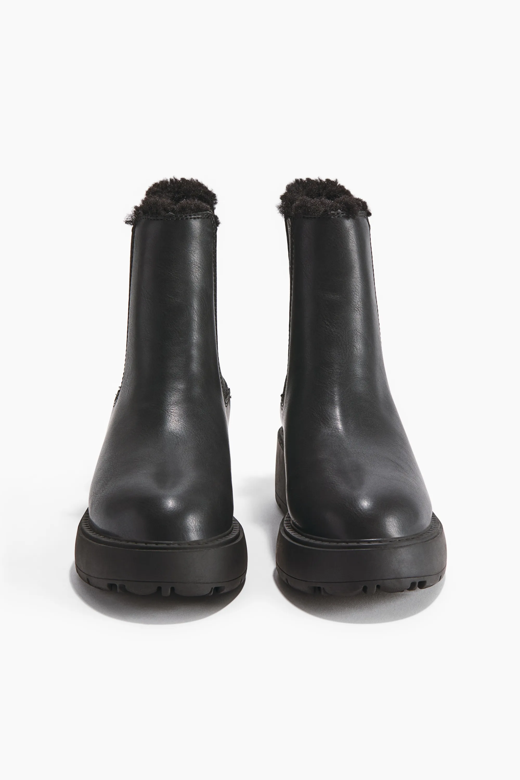Bottines Chelsea chaudement doublées - Noir