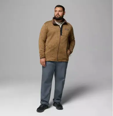 COLUMBIA SWEAT FULL ZIP Marron — photo 3