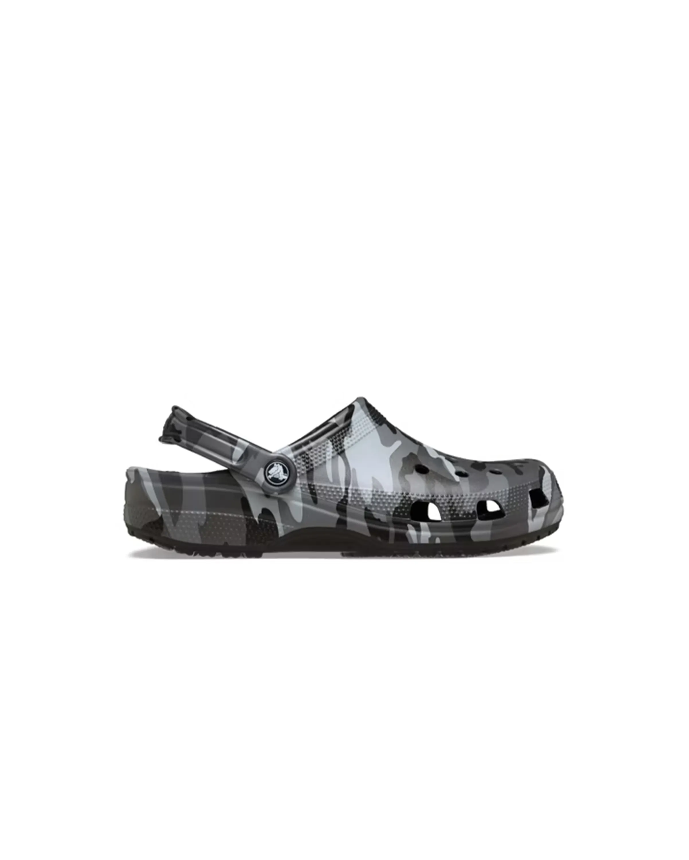 Classic Camouflage Clog Black Grey