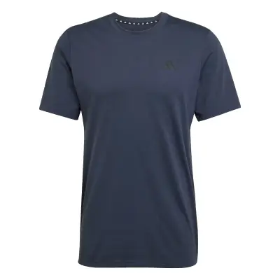 ADIDAS TEE SHIRT GRANDE LONGUEUR Marine — photo 5