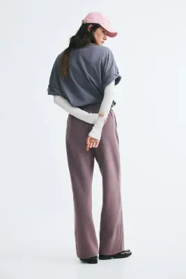 Pantalon en molleton - Violet ancien — photo 2