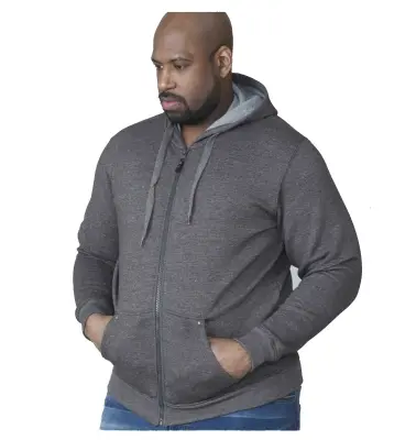DUKE SWEAT ZIPPE Anthracite — photo 3