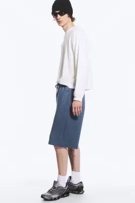 Short en néoprène Loose Fit - Bleu foncé — photo 5