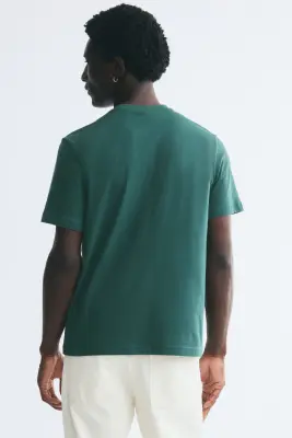 T-shirt Regular Fit - Vert — photo 3